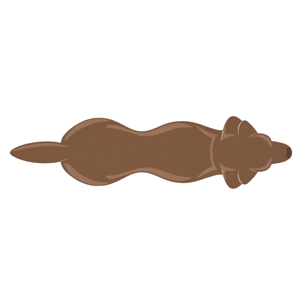 Dog at BCS 5 of 9, seen from above